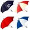 Vector umbrellas