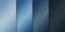 Vector various blue color jeans backgrounds, realistic denim cloth illustration, set of vertical banners with blue denim