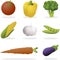 Vector vegetables