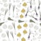 Vector Vegetables Garlic Onions Leeks Shallots on White Seamless Repeat Pattern. Background for textiles, cards