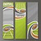 Vector Vertical Banners for American Football