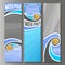 Vector Vertical Banners for Water Polo