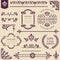 Vector vintage design elements.