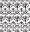 Vector vintage Egyptian ornament floral pattern