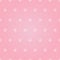 Vector Vintage Pastel Pink Baby Girl Polka Dots Circles Seamless Pattern Background With Fabric Texture. Perfect for