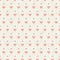 Vector vintage textured polka dots hearts and dots seamless repeat pattern background. Perfect for wallpaper, stationery, fabric,