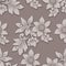 Vector volumetric flower seamless pattern element. Elegant luxury embossed texture for backgrounds, seamless texture for