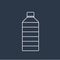 Vector of water container icon