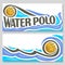 Vector Water Polo vertical banners