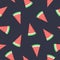 Vector watermelon seamless pattern