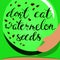 Vector watermelon and seeds. lettering.Pregnancy