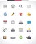 Vector web page icon set