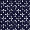 Vector white black bones crosses seamless pattern dark