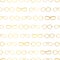 Vector white and gold glasses accessories horizontal borders