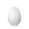 Vector white single realistic animal egg.