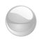 Vector white sphere