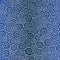 Vector White Spirals on Indigo Blue Ombre Seamless Repeat Pattern. Background for textiles, cards, manufacturing