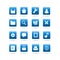 Vector widget desktop icons