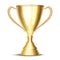 Vector winner trophy cup