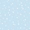 Vector winter soft snowfall repeat pattern background