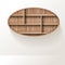 Vector wood shelf wooden shelves background