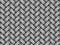 Vector woven fiber seamless pattern