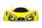Vector of yellow ferrari f80 sport car
