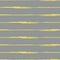 Vector yellow grey irregular painterly lines seamless pattern background. Horizontal parallel striped linear geometric