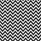 Vector Zigzag Chevron Seamless Pattern. Curved Wavy Zig Zag Line