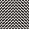 Vector Zigzag Chevron Seamless Pattern. Curved Wavy Zig Zag Line