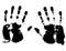 Vectorized Hand Prints and Smeers