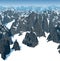 Vectorwinter swiss alps mountains background texture seamless pattern