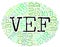 Vef Currency Means Venezuela Bolivars And Currencies