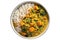 Vegan Coconut Curry On A Transparent Background. Generative AI