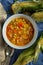 Vegan corn chowder