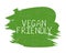 Vegan friendly label and high quality product badges. Bio Home made food Organic product Pure healthy Eco food organic