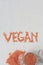 Vegan ingredients. Meat alternative