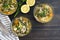 Vegan Loaded Lemon Artichoke Orzo Soup