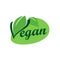 Vegan motivation logo