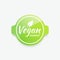 Vegan Natural Ecological Natural Label