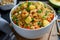 Vegan Pineapple Cashew Fried Rice with Plant-Based Eggs - Flavorful and Satisfying Vegan Delight
