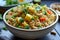 Vegan Pineapple Cashew Fried Rice with Plant-Based Eggs - Flavorful and Satisfying Vegan Delight