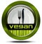 Vegan Restaurant - Green Icon