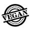 Vegan rubber stamp