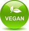 Vegan seal stamp logo