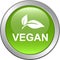 Vegan seal stamp logo