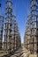 The Vegetable Cathedral in Lodi, Italy, made up 108 wooden columns among which an oak tree has been planted