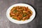 Vegetable Karahi korma masala served in dish isolated on background top view of bangladesh food