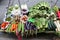 Vegetable market stand