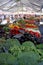 Vegetable market stand